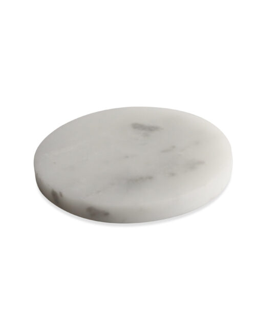 Marble candle plate is the perfect place to hold your Bride Calm candle and to protect your surfaces from any spills or stains.